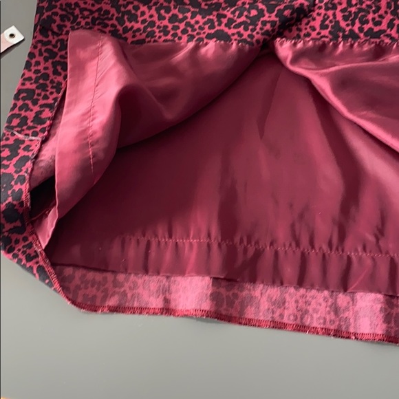 Halogen red leopard pencil skirt - Picture 8 of 13